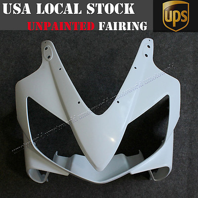 #ad ABS Unpainted Front Nose Cowl Upper Fairing Cover For Honda CBR600F4i 2001 2003 $48.99