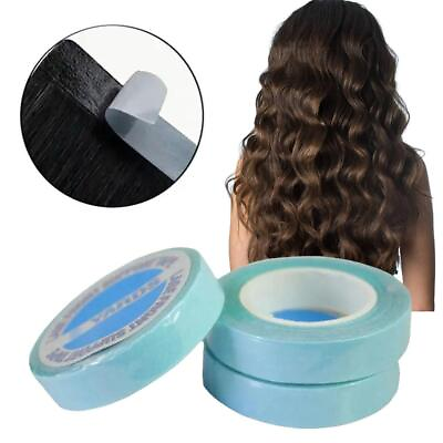 #ad Double sided Hair Extension Tape Roll Strong Adhesive Skin Weft Tape K $2.06