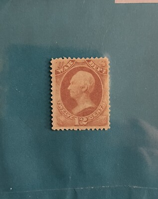 #ad Antique 1873 12c War Dept. Official Stamp Scott #O89 MHOG CV$275 Steal it $99.00