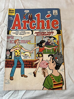 #ad ARCHIE #220 ORIGINAL SERIES ARCHIE 1972 VERONICA COVER 1123269 $2.44