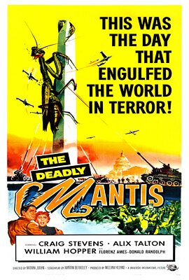 #ad The Deadly Mantis Vintage Horror Movie Poster $24.99