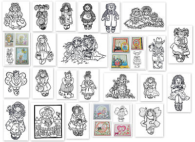 #ad CUTE BUNNY DOLLS GIRLS CLING MOUNTED RUBBER STAMP MY HEART STAMPS FOR YOU $8.99