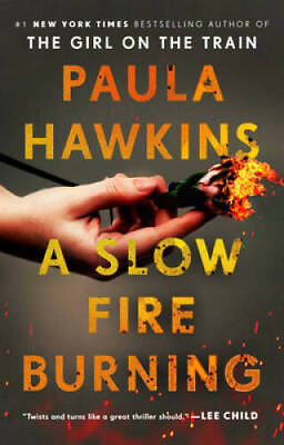 #ad A Slow Fire Burning Paperback By Hawkins Paula GOOD $3.93