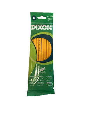 #ad 8 count pack of DIXON #2 pencils ONE PACK $4.99