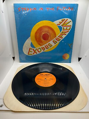 #ad EXODUS SUPREME Steppin In The Future 80#x27;s Roots Reggae Synth Funk Boogie LP $44.99