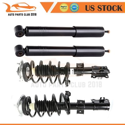 #ad For Volvo V70 01 02 Pair of 4 Quick Complete Strut w Coil Spring Mount amp; Shocks $192.74