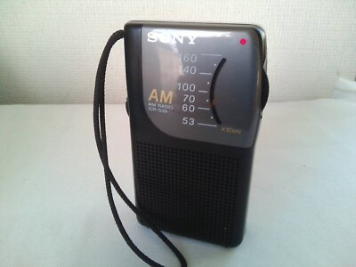 #ad Sony Am Radio Icr S39 Vintage Original Limited Pocket Radio Mobile Portable $50.00