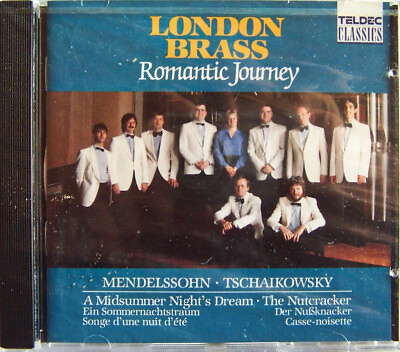#ad London Brass: Romantic Journey CD 1989 Teldec Digital Warner Comm. $7.85