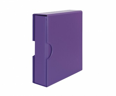 #ad Lindner S3542 13 ring binder Publica M Color Viola Purple Cassette Empty $38.66