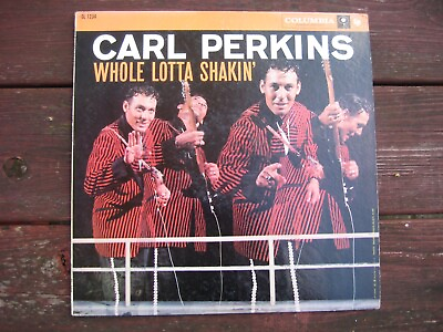 #ad records lps vinyl vintage rock Carl Perkins Whole Lotta Shakin’ $100.00