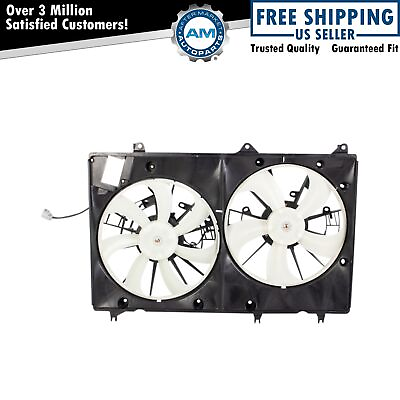 #ad Radiator Dual Cooling Fan Assembly for 2008 2010 Toyota Highlander $104.63