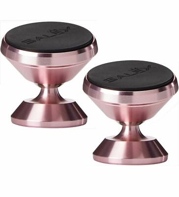 SALEX Pink Magnetic Mounts for Car Dashboard. Rose Gold Phone Holders 2 Pack. $14.99