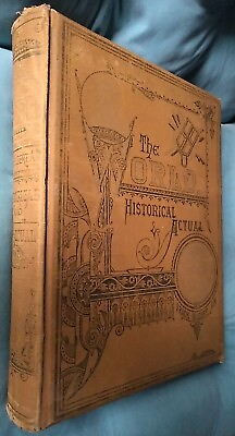 #ad Antique Illustrated 1892 Book The World: Historical and Actual by Frank Gilbert $74.99