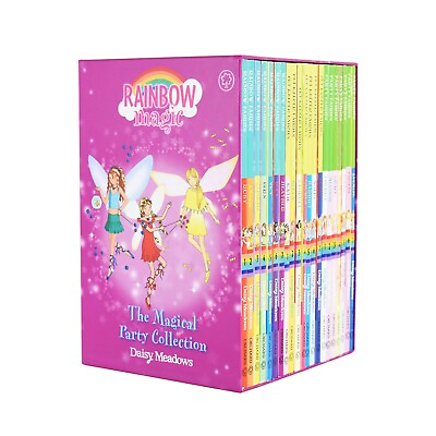 #ad Rainbow Magic The Magical Party 21 Books Box Set By Daisy Meadow Ages 5 7 PB $41.99