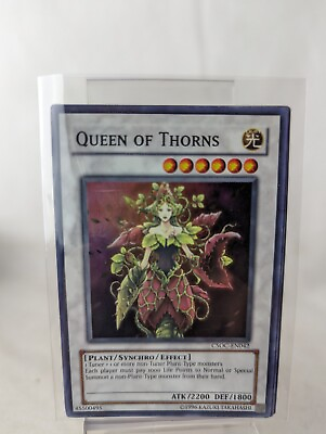 #ad Queen of Thorns CSOC EN042 Super Rare Unlimited New Crossroads $5.02
