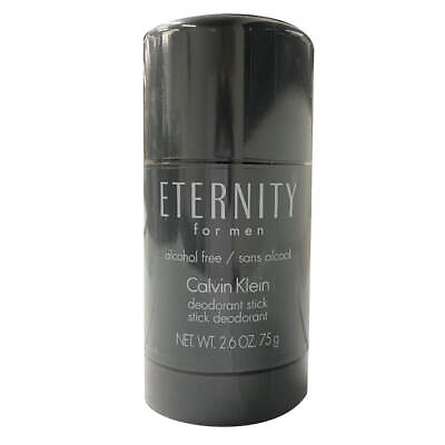 #ad Eternity by Calvin Klein Alcohol Free Deodorant Stick for Men 2.6 oz New $13.86