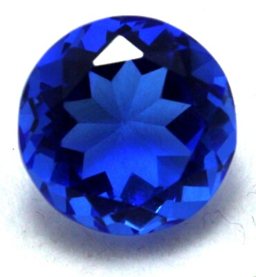 #ad Topaz 13.65 Ct Precious Brazilian Blue Round Cut Loose Gemstone $18.79