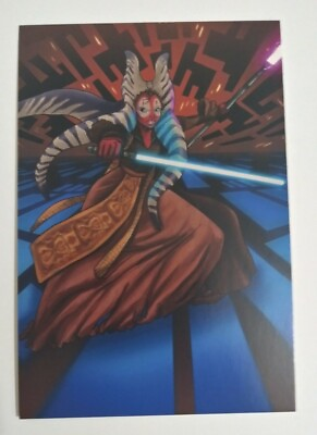 #ad Star Wars Shaak Ti Art Postcard $3.99