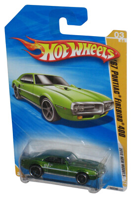 #ad Hot Wheels 2010 New Models Green #x27;67 Pontiac Firebird 400 Toy Car 3 240 $13.98