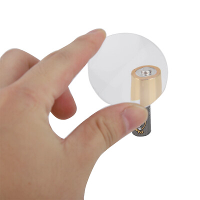 #ad AOS 2pcs 50mm Diameter Acrylic Magnifying Glass Lens Reading Magnifier Lens $7.82