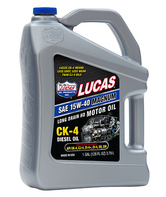 #ad Lucas Oil 10287 Sae 15w 40 Ck 4 Diesel Oil $37.14