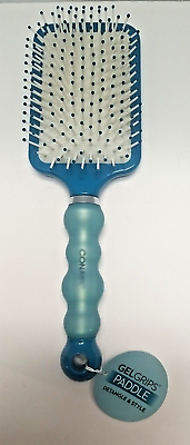 #ad Conair Gel Grips Paddle Detangle amp; Style Turquoise Hair brush Women New $8.97