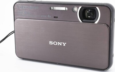 #ad SONY Cyber Shot DSC T99 Brown 14.1MP Digital Camera from JP $125.99