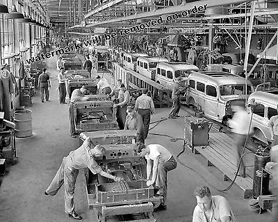 #ad Photograph WWII Army Chrysler Dodge Assembly Truck Plant Year 1942c 8x10 $12.95
