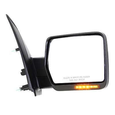 #ad Power Mirror For 2009 2010 Ford F 150 Passenger Side Heated Textured Manual Fold $66.26