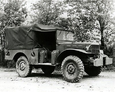 #ad #ad US Army 3 4 TON 4X4 WC 52 Dodge Truck Military Vehicle 8x10 WWII Photo 930a $7.43