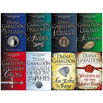 #ad Outlander Series 8 Books Collection by Diana Gabaldon Young Adult Paperback $52.99