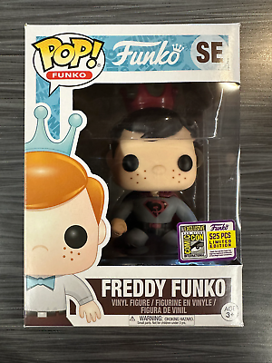#ad Funko POP Freddy Funko As Superman Red Son 2017 SDCC 525 PCS Damaged Box $561.99