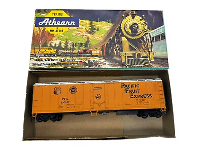 #ad Athearn HO Scale PACIFIC FRUIT EXPRESS 50#x27; UP SP Mechanical Reefer 301527 PFE $14.24