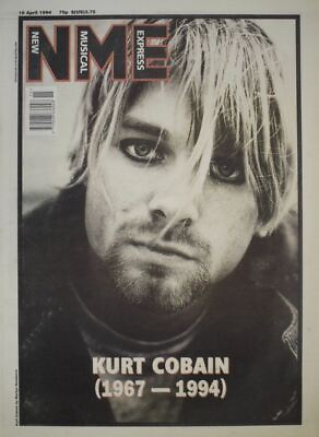 #ad Kurt Cobain NME April 1994 Cover Poster 23 x 32 $73.45