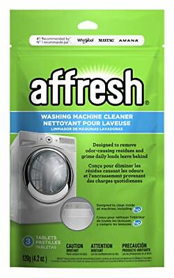 #ad Affresh Washing Machine Cleaner Cleans Front Load Top Load Washers 3 Tablets $9.95