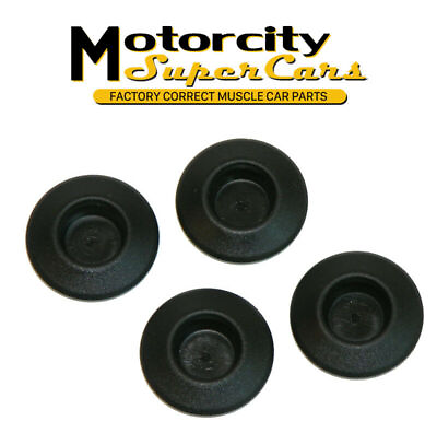 #ad 1964 78 Gm A F Body Upper Fender Cowl At Windshield Panel Black Plugs Pair $7.75