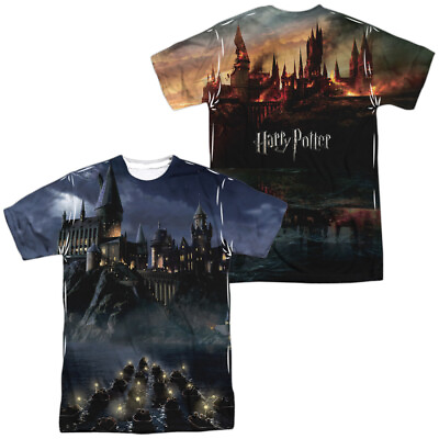 #ad Harry Potter quot;Hogwartsquot; Dye Sublimation T Shirt or Sleeveless Tank $39.79