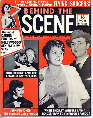 #ad Behind the Scene Magazine Vol. 3 #4 VG 1956 $35.00