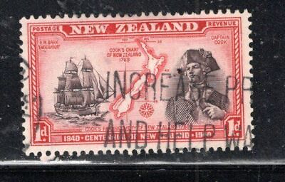 #ad NEW ZEALAND STAMPS USED LOT 1393BJ $2.10