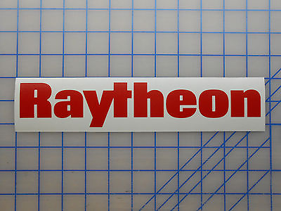 #ad Raytheon Decal Sticker 3quot; 5.75quot; 7.5quot; 11quot; GPS Radar Dome Plotter Chartplotter $2.99