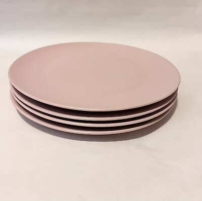 #ad Ikea Dinera Dinner Plates Pink 10.25quot; Set of 4 $29.90