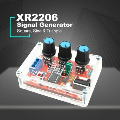 #ad XR2206 Function Signal Generator Welded Assembled Sine Output 1HZ 1MHZ DIY Case $8.53