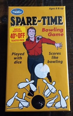 #ad Think Fun Spare Time Bowling Game 2003 Ages 8 New In Box $15.00