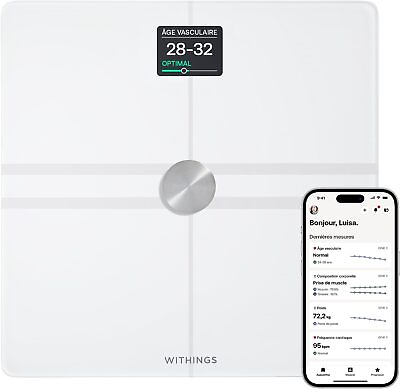 #ad Smart Scale Body Comp White $199.95