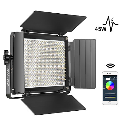 GVM 1000D RGB LED Studio Video Light Bi Color Soft Light Panel $169.00