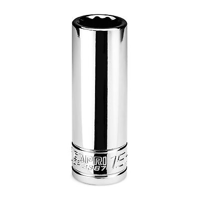 #ad Capri Tools 12 Point Deep Socket 3 8 in. Drive Metric and SAE Sizes $5.99