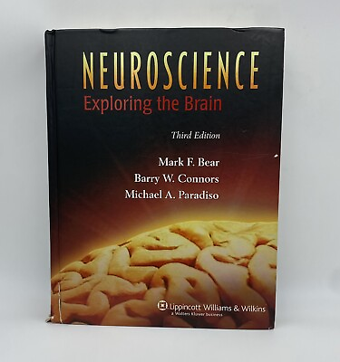 #ad Neuroscience : Exploring the Brain by Michael A. Paradiso Mark F. Bear and... $10.00