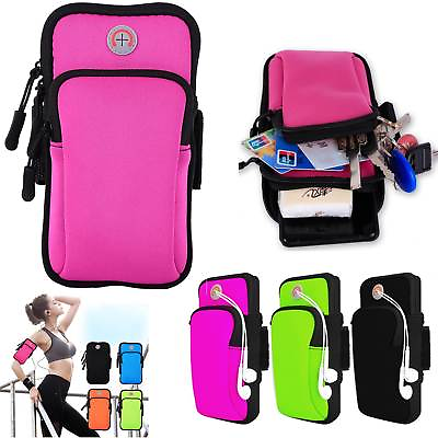 #ad Sport Armband Running Jogging Gym Holder Arm Band Bag Case Pouch For Cell Phone $8.59