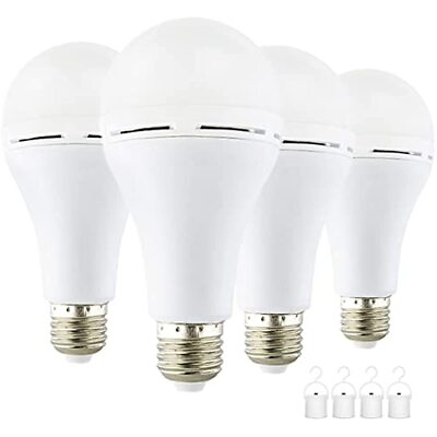 Rechargeable Emergency LED Light Bulb E27 12W LED Bulb With Battery Backup Night $19.99