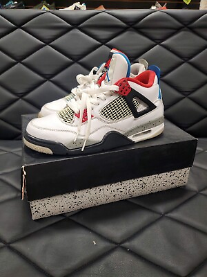 #ad Size 8.5 Jordan 4 Retro SE Mid What The 4 PreOwned with Box No Star Loss $180.00